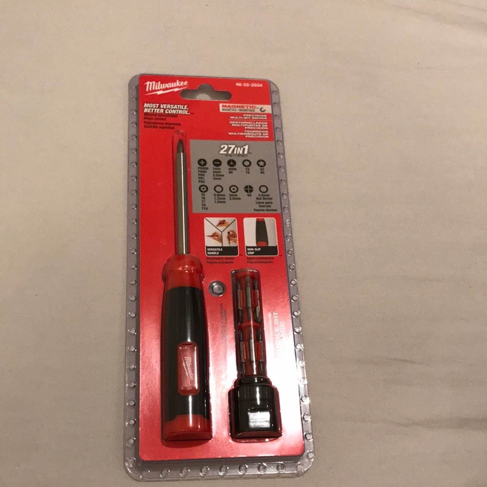 Milwaukee 27-in-1 Precision Multi-Bit Screwdriver Set brand new in box